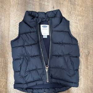 Old Navy Blue Puffer Vest